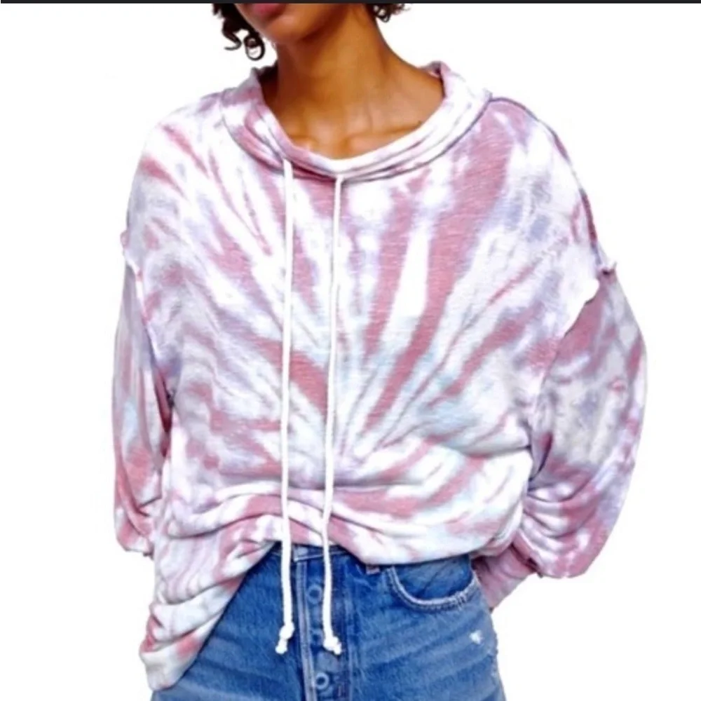 FREE PEOPLE Best Catch Tie Dye Tunic